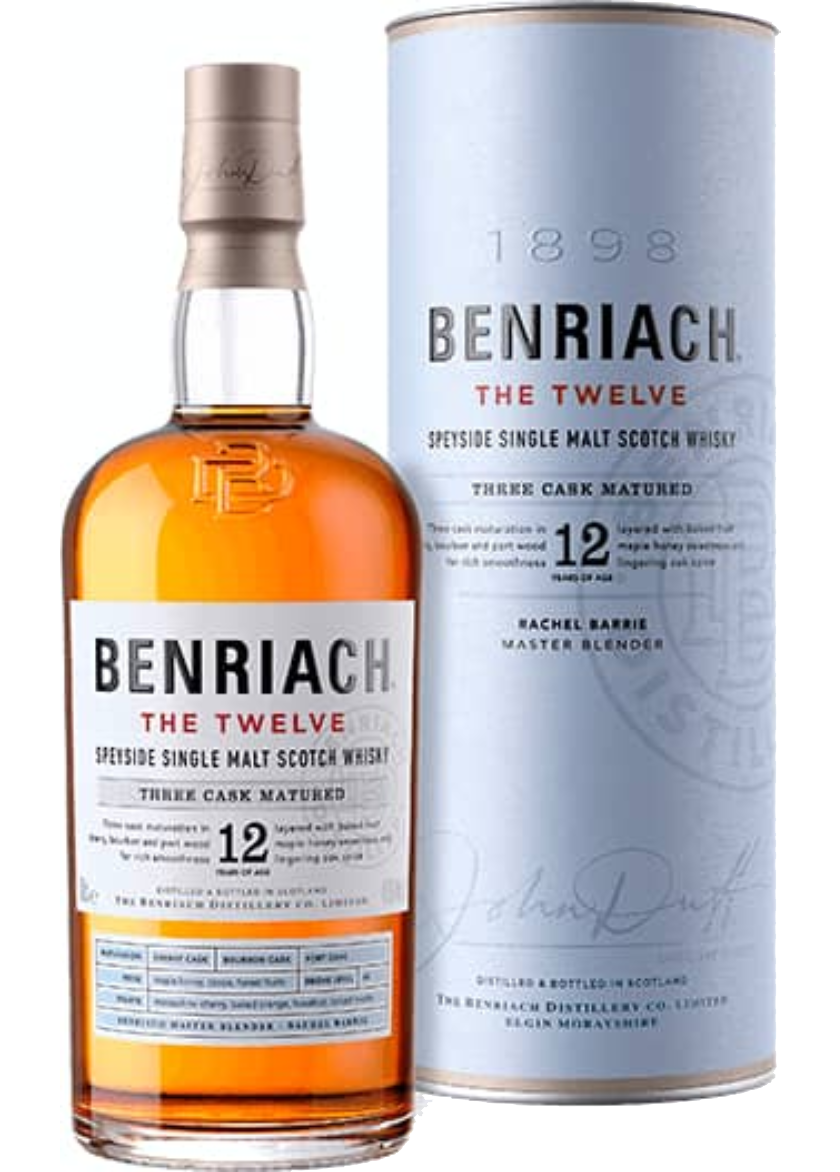 Benriach The Twelve Speyside Single Malt Scotch Whisky Three Cask Matured