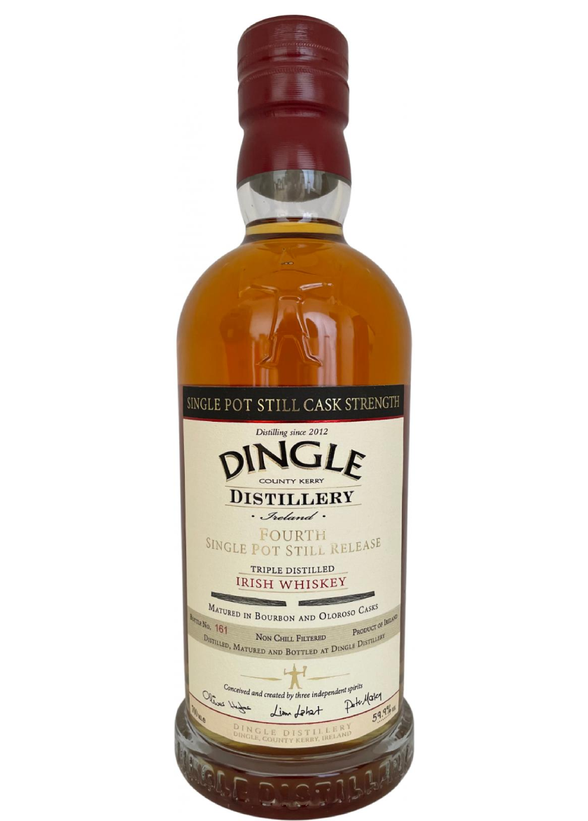 Dingle Distillery Fourth Single Pot Still Release Cask Strength Irish Whiskey