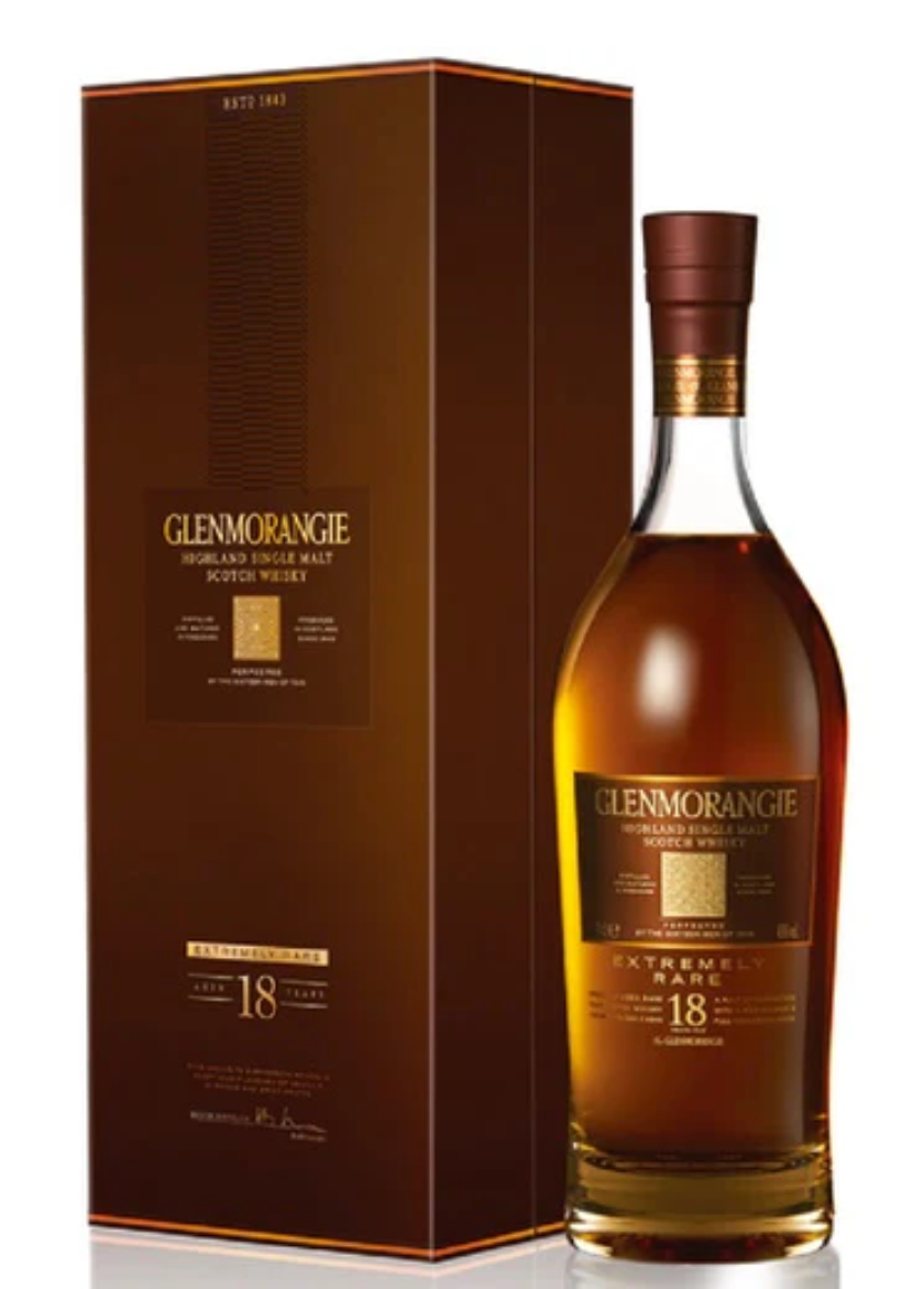 Glenmorangie Extremely Rare 18 Year Old Highland Single Malt Scotch Whisky