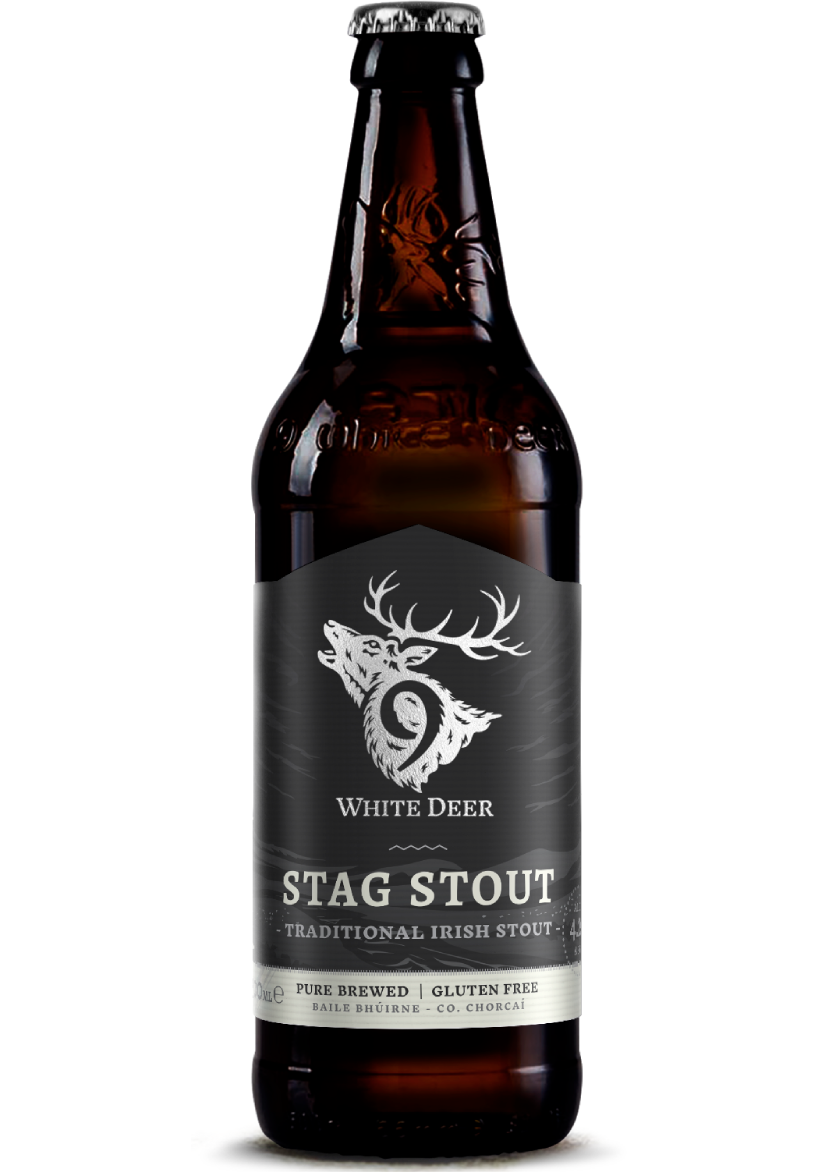 9 White Deer Stag Stout
