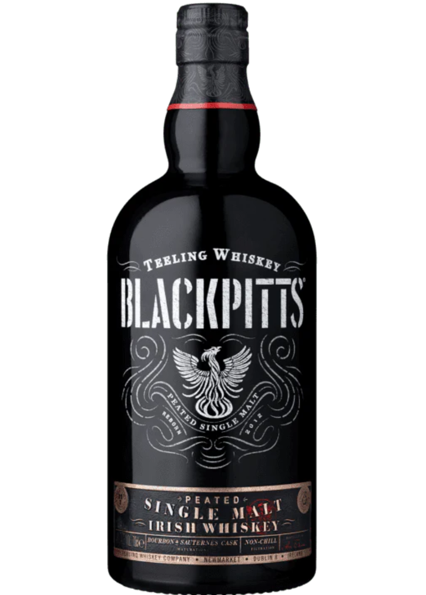 Teeling Blackpitts Peated Single Malt Irish Whiskey